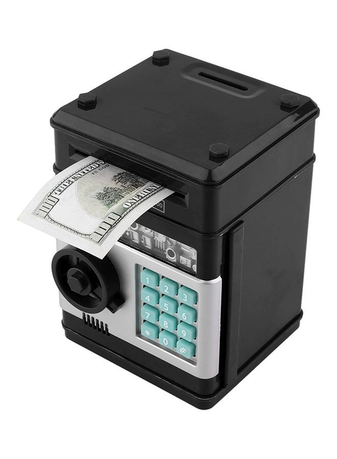 OUTAD Electronic Money Saving Box With Password Unique Detailed Design Durable 8x6x6inch - Image 1